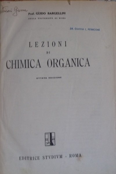 Lezioni di chimica organica
