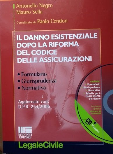 Il danno esistenziale dopo la riforma del codice delle assicurazioni. …