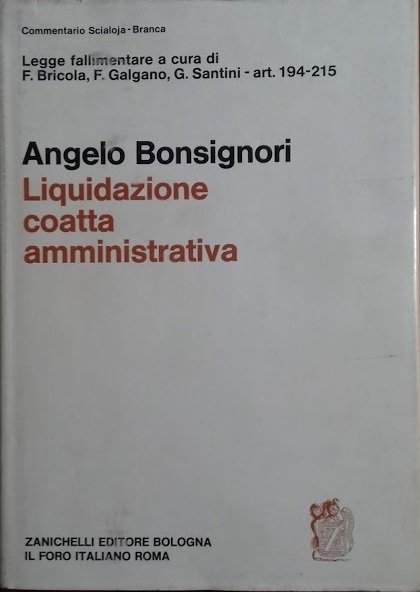 Legge fallimentare a cura di F. Bricola, F. Galgano, G. …