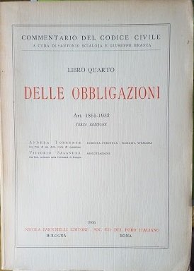Libro quarto, delle Obbligazioni, art. 1861-1932: Rendita Perpetua - Rendita …