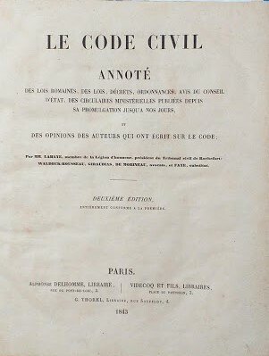 Le Code Civil Annoté | Immagine principale