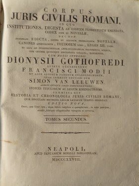 Corpus Civilis Romani, in quo Institutiones in quo Justiniani Edicta, … | Immagine principale