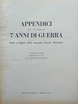 Appendici al I e II volume di 7 ANNI DI …