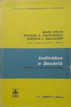 Individuo e società. Manuale di psicologia sociale