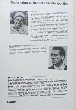 Il nuovissimo codice delle società sportive