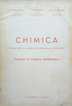 Chimica. Corso per la laurea in medicina e chirurgia. Elementi di chimica inorganica
