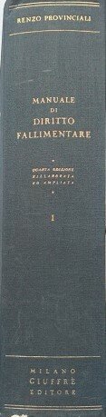 Manuale di Diritto Fallimentare, vol. 1 | Immagine principale