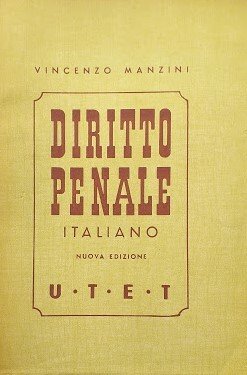Trattato di Diritto Penale Italiano, volume 1 | Immagine principale