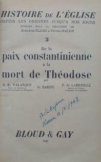 Histoire de l'Eglise depuis les origines jusqu'à nos jours, 5: …