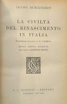 La civiltà del Rinascimento in Italia