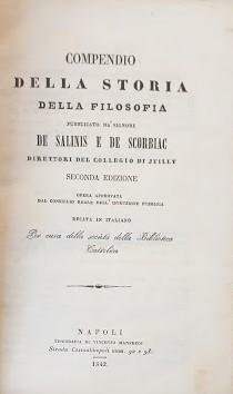 Compendio della storia della filosofia