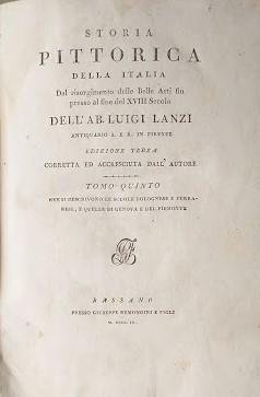Storia pittorica della Italia, dal Risorgimento delle Belle Arti fin …