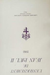 L'enseignement de Jean Paul II