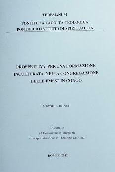Prospettiva per una formazione inculturata nella Congregazione delle FMSSC in …