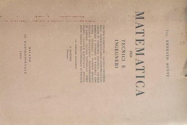 Matematica per tecnici e ingegneri