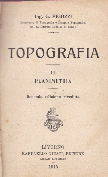Topografia. II. Planimetria.