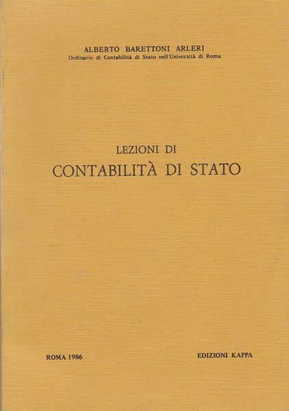 Lezioni di contabilità di Stato | Immagine principale