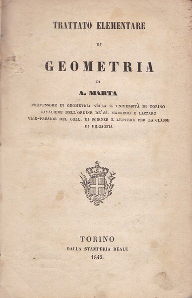 Trattato elementare di geometria | Immagine principale