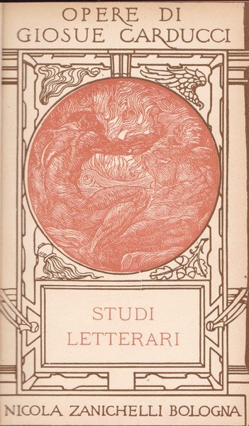 Opere. VIII. Studi letterari.