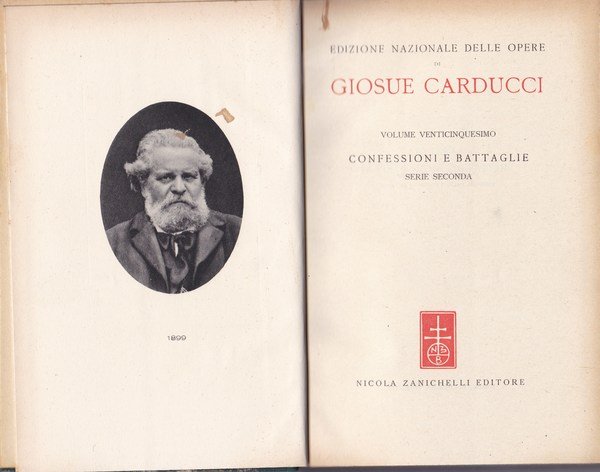 Opere. XXV. Confessioni e battaglie. | Immagine principale