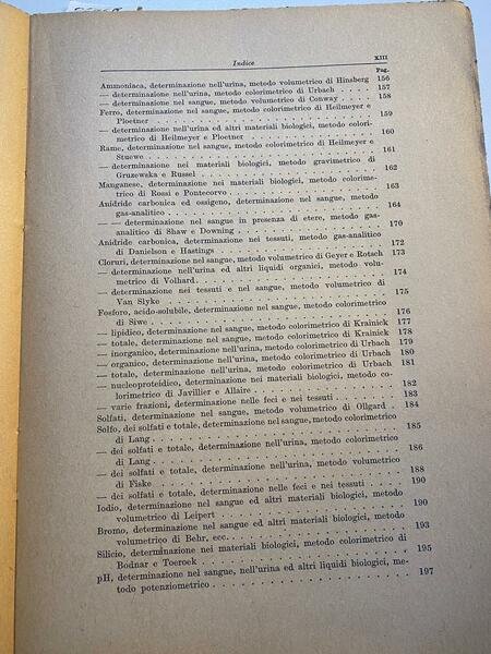 Tecnica chimica fisiologica