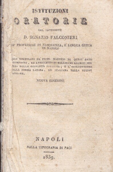 Istituzioni oratorie