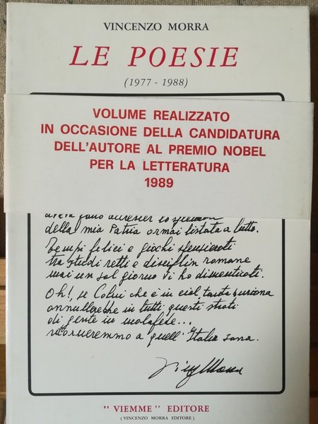 Le poesie (1977-1988).