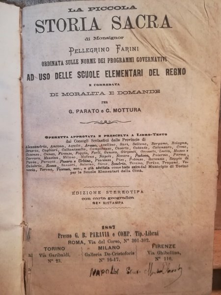 La piccola Storia Sacra