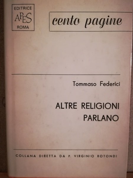 Altre religioni parlano