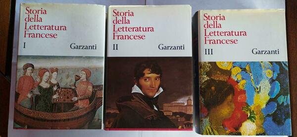 Storia della letteratura francese. I-II-III