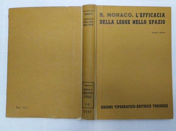 L' efficacia della legge nello spazio