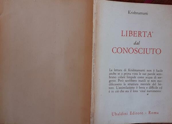 Liberta' dal sconosciuto