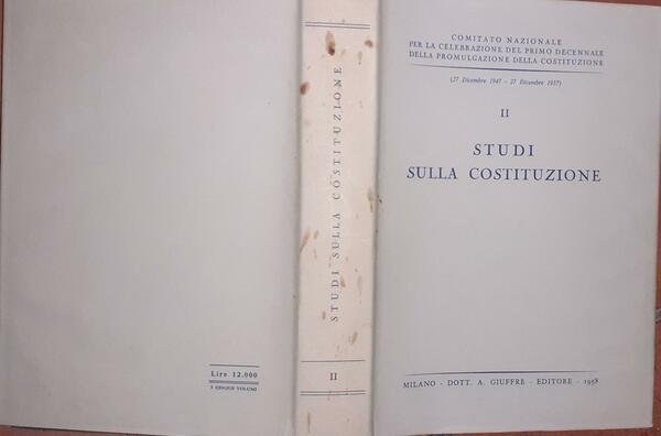 Studi sulla costituzione II | Immagine principale