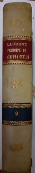 Principi di diritto civile Volume IX