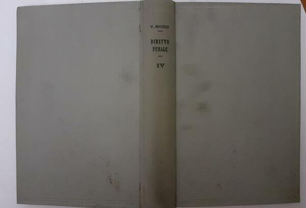 Trattato di diritto penale italiano secondo il codice del 1930 | Immagine principale