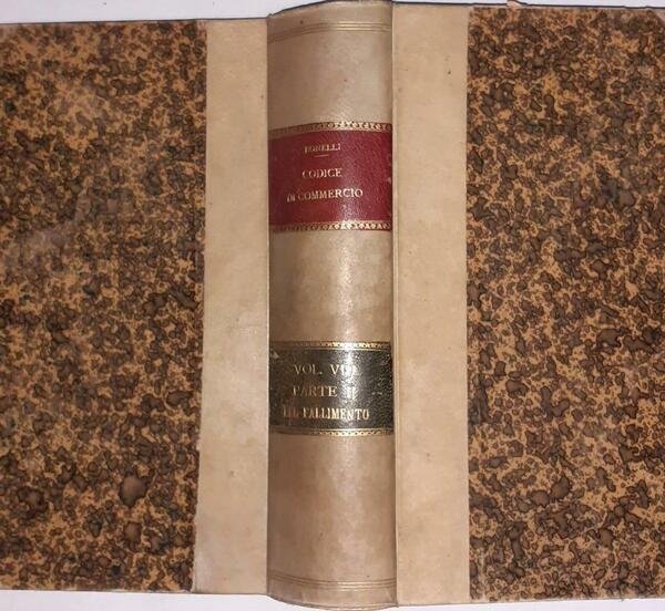 Commentario al codice di commercio Vol VIII Parte II