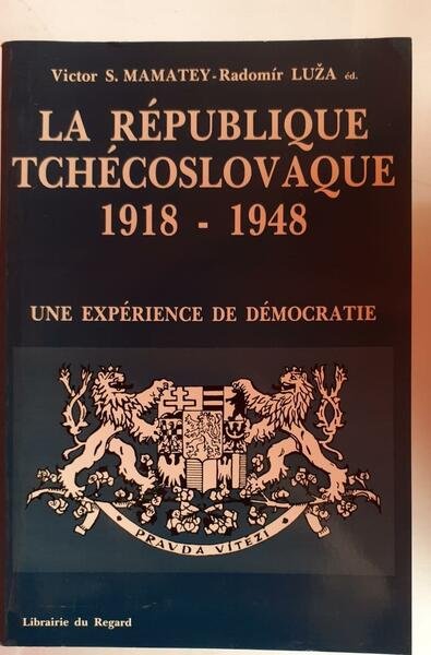 La république tchécoslovaque, 1918-1948 : une expérience de démocratie | Immagine principale