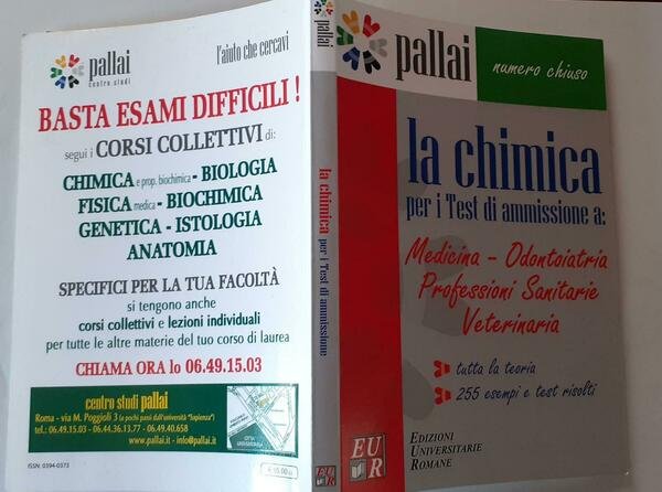La chimica per i test di ammissione a Medicina-odontiatria- professioni …