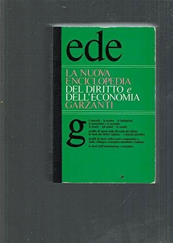 La nuova enciclopedia del diritto e dell'economia Garzanti