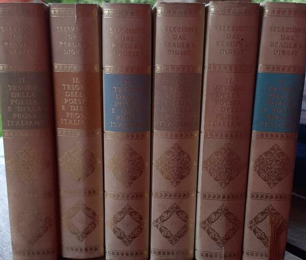 Il tesoro della poesia e della prosa italiane. Volume I,II,III,IV,V,VI | Immagine principale
