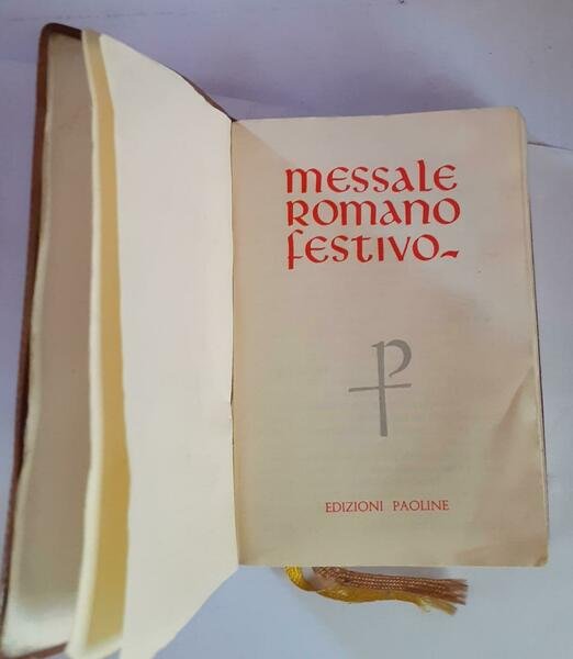 Messale romano festivo