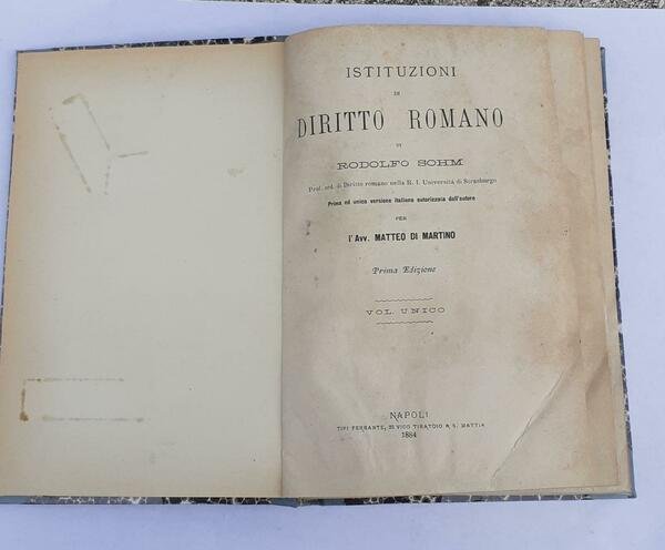 Istituzioni di diritto romano
