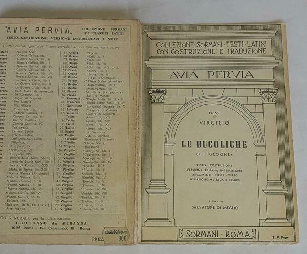 Le bucoliche Virgilio