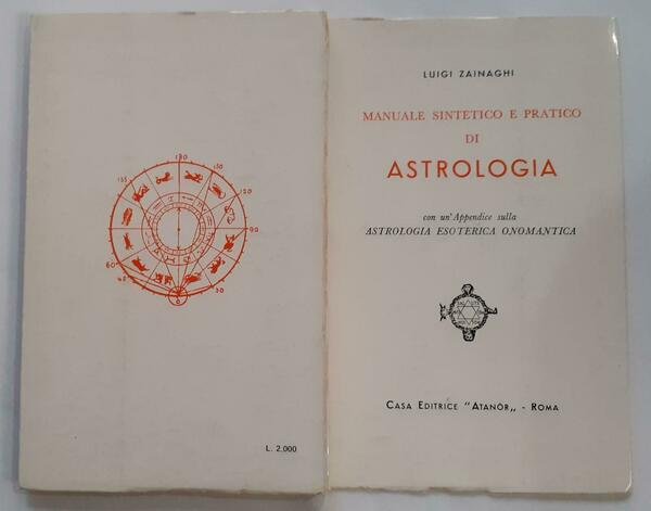 Manuale sintetico e pratico di Astrologia