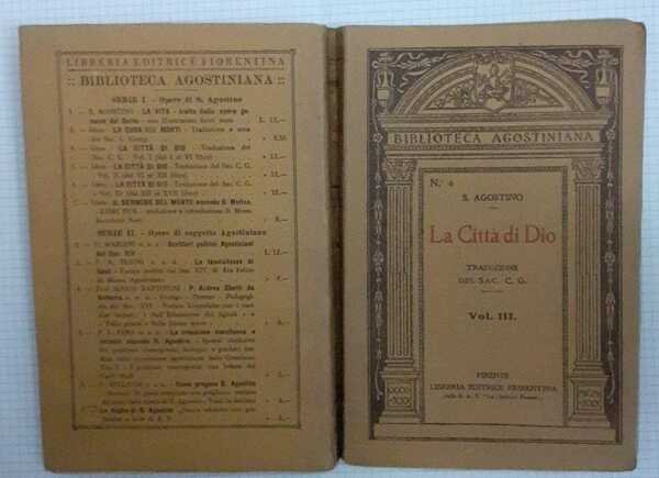 La citta' di Dio. Volume III