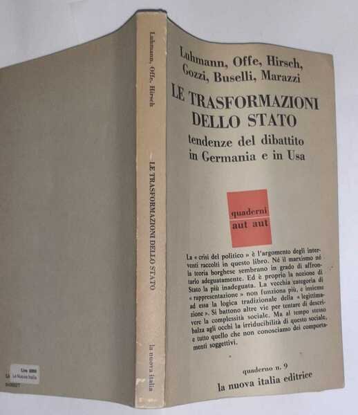 Le trasformazioni dello stato