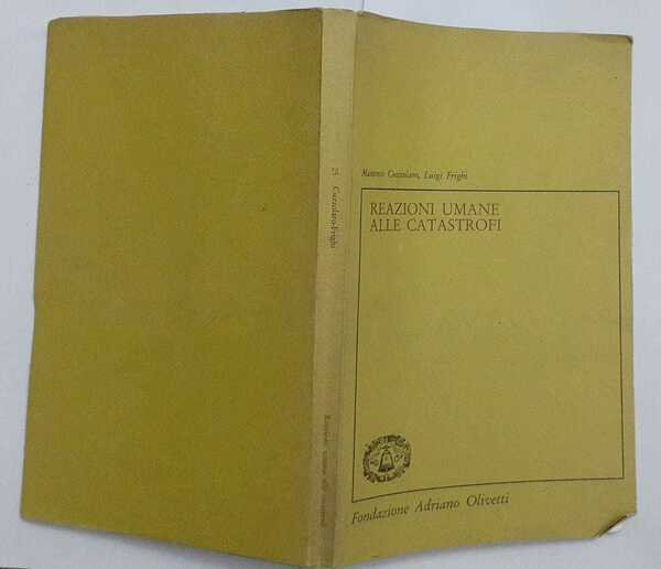 Reazioni umane alle catastrofi