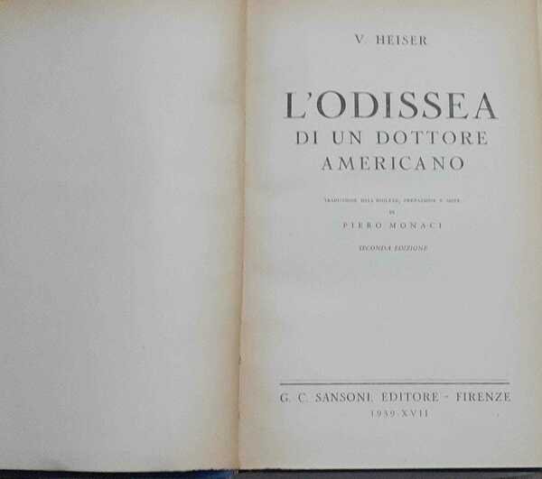 L'Odissea di un dottore americano