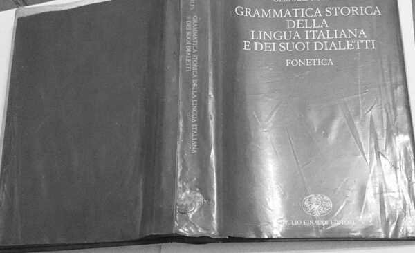 Grammatica storica della lingua italiana e dei suoi dialetti. Fonetica