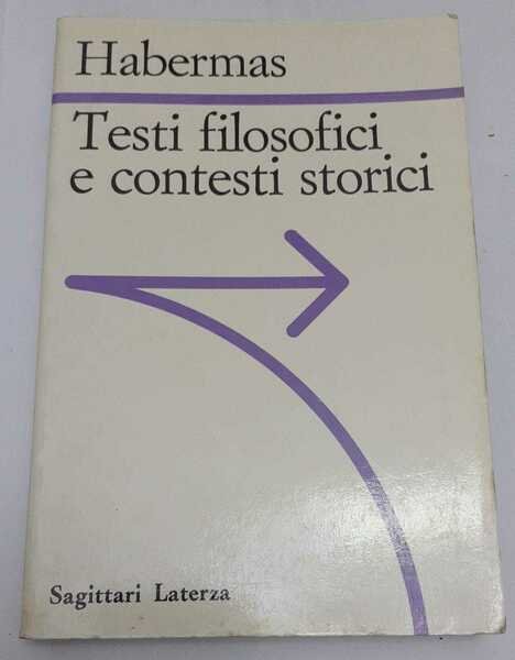 Testi filosofici e contesti storici